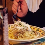 Tagliolino ai Carciofi e Pecorino della Val d'Orcia